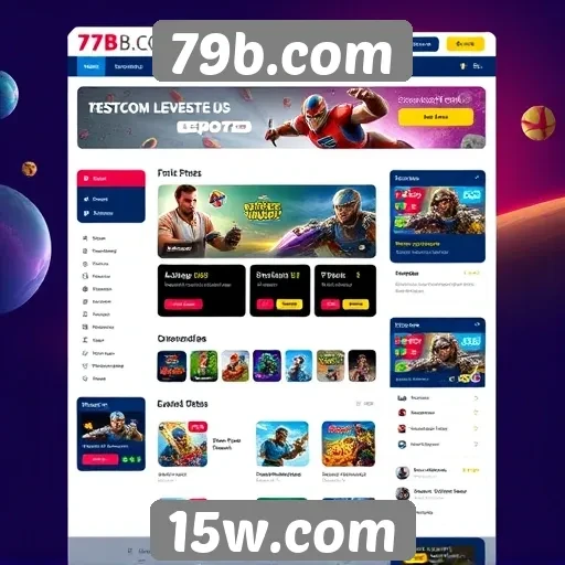 Interface e usabilidade do 79b.com para jogadores