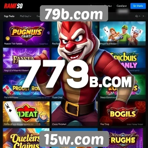 Principais jogos disponíveis no site 79b.com